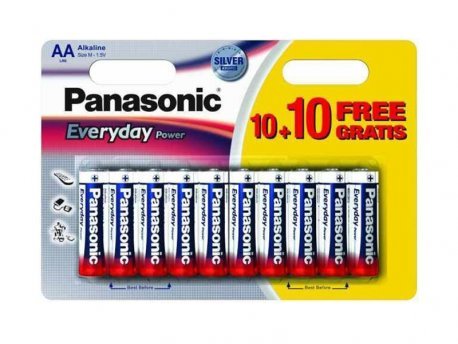 Baterije, UPS i oprema - PANASONIC BATERIJA  LR6EPS ALKALNE EVERYDAY / 1 KOMAD - Avalon ltd